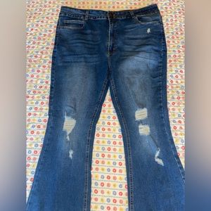 L&B Boot Cut Jeans , Size 18